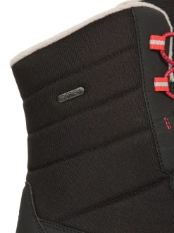 Mountain Warehouse Noir - Bottes de neige adaptées pour les jeunes de l'Ohio Hot
