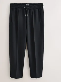 Next Noir - N. Premium Joggings doux au toucher Scuba Coupe ajustée Open New