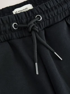 Next Noir - N. Premium Joggings doux au toucher Scuba Coupe ajustée Open New