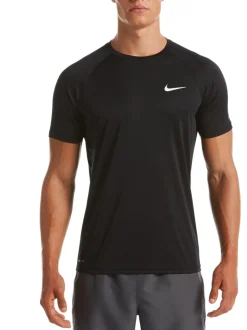 Nike Noir - Manches courtes Hydroguard Sun Safe Rash Vest Online