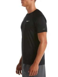 Nike Noir - Manches courtes Hydroguard Sun Safe Rash Vest Online