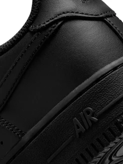 Nike - Youth Air Force 1 Trainers Noir New