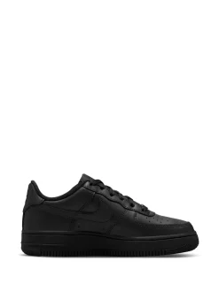 Nike - Youth Air Force 1 Trainers Noir New