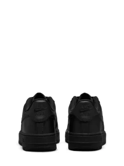 Nike - Youth Air Force 1 Trainers Noir New
