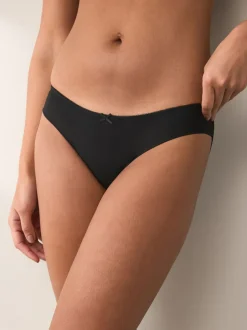Next Noir - No VPL Lace Back Briefs 5 Pack Brésilien Clearance