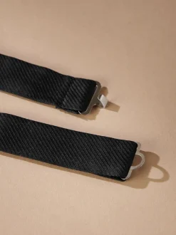 Next Noir - Nœud papillon en soie texturée Signature Made In Italy Sale