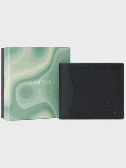 Osprey London Noir - portefeuille en cuir The Compass Card Online