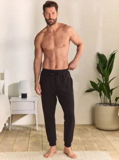 Next Noir - Ourlets resserrés - Jogging Loopback doux au toucher à poignets Sale