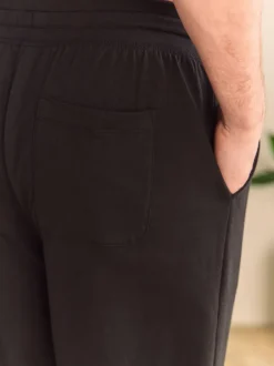 Next Noir - Ourlets resserrés - Jogging Loopback doux au toucher à poignets Sale