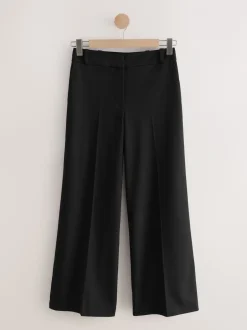 Next Noir - Pantalon ajusté coupe large