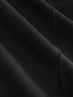 Next Noir - Pantalon bootcut habillé avec laine Outlet