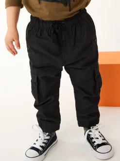 Next Noir - Pantalon cargo doublé (3mths-7yrs) Online