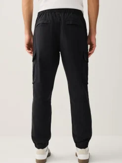 Next Noir - Pantalon cargo stretch en coton