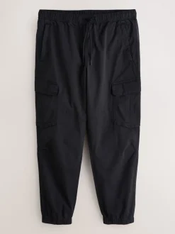 Next Noir - Pantalon cargo stretch en coton
