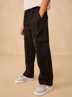 Next Noir - Pantalon cargo tissé (3-16ans) Sale