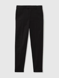 Reiss Noir - Pantalon chino ajusté Eastbury en coton mélangé Outlet