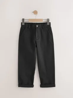 Next Noir - Pantalon chino extensible (3-17ans) Outlet
