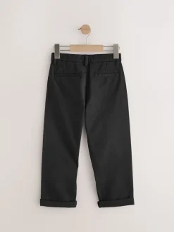 Next Noir - Pantalon chino extensible (3-17ans) Outlet