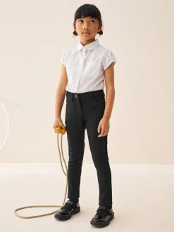 Next Noir - Pantalon d'école skinny extensible en jersey (3-18ans) Online
