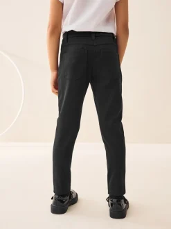 Next Noir - Pantalon d'école skinny extensible en jersey (3-18ans) Online