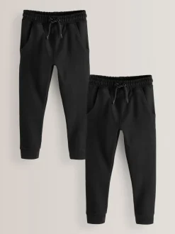 Next Noir - Pantalon de jogging skinny 2 Pack (3-16ans) Hot