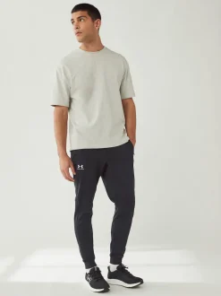 Under Armour Noir - Pantalon de jogging style sport en maille Best