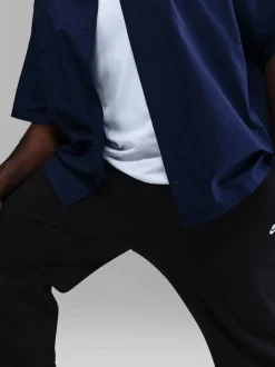 Nike Noir - Pantalon de jogging Club en polaire coupe large Outlet