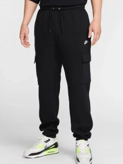 Nike Noir - Pantalon de jogging cargo en polaire Club Sale