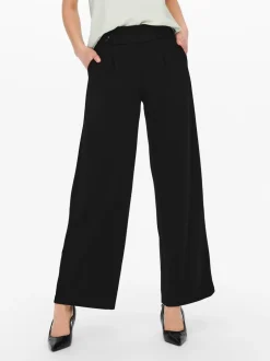 JDY Noir - Pantalon large Sale