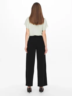 JDY Noir - Pantalon large Sale