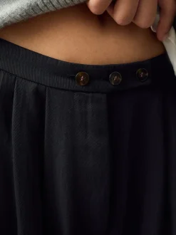 Next Noir - Pantalon plissé ultra-large New