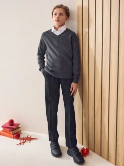 Next Noir - Pantalon scolaire à plis (3-17ans) Best