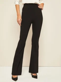 Friends Like These Noir - Pantalon évasé Sculpting extensible Petite taille Best