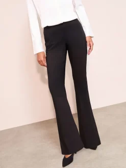 Friends Like These - Pantalon évasé Sculpting extensible Noir Hot