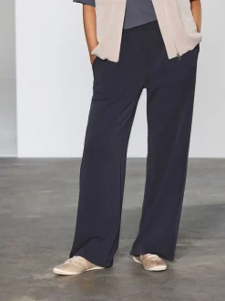 Next Noir - Pantalons Amples à enfiler en jersey ultra-doux modal Mélange Online