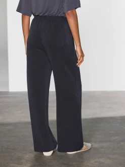 Next Noir - Pantalons Amples à enfiler en jersey ultra-doux modal Mélange Online