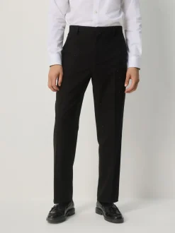 Next Noir - Pantalons Coupe ajustée sequin de costume New