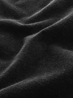 Next Noir - Pantalons coupe ballon en velours côtelé Discount