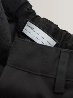 Next Noir - Pantalons d’école Coupe droite (3-17ans) Sale