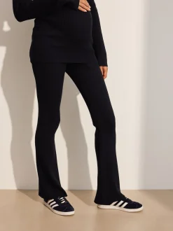 Next Noir - Pantalons de maternité en maille Clearance
