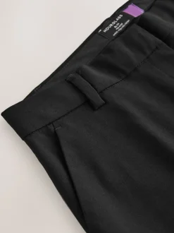 Next Noir - Pantalons habillés ajustés Hourglass en laine Outlet
