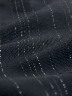 Next Noir - Pantalons évasés rayés Clearance