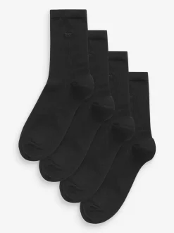Next Noir - Paquet de chaussettes de cheville en modal 4 Sale