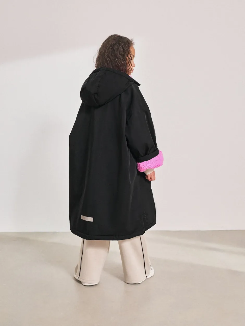 Next Noir - Peignoir à langer imperméable (3-16ans) Hot