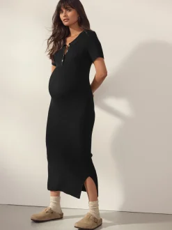 Next Noir - Peignoir de maternité Sale