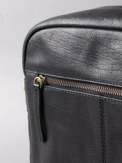 Lakeland Leather Noir - Petit sac messager Keswick en cuir Online