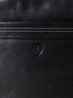 Lakeland Leather Noir - Petit sac messager Keswick en cuir Online