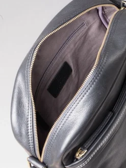 Lakeland Leather Noir - Petit sac messager Keswick en cuir Online