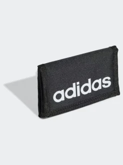 adidas Noir - Portefeuille à logo vertical Sale