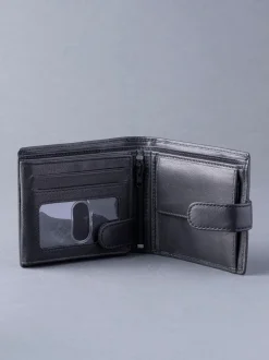 Lakeland Leather Noir - Portefeuille Lakeland Burneside en cuir Outlet